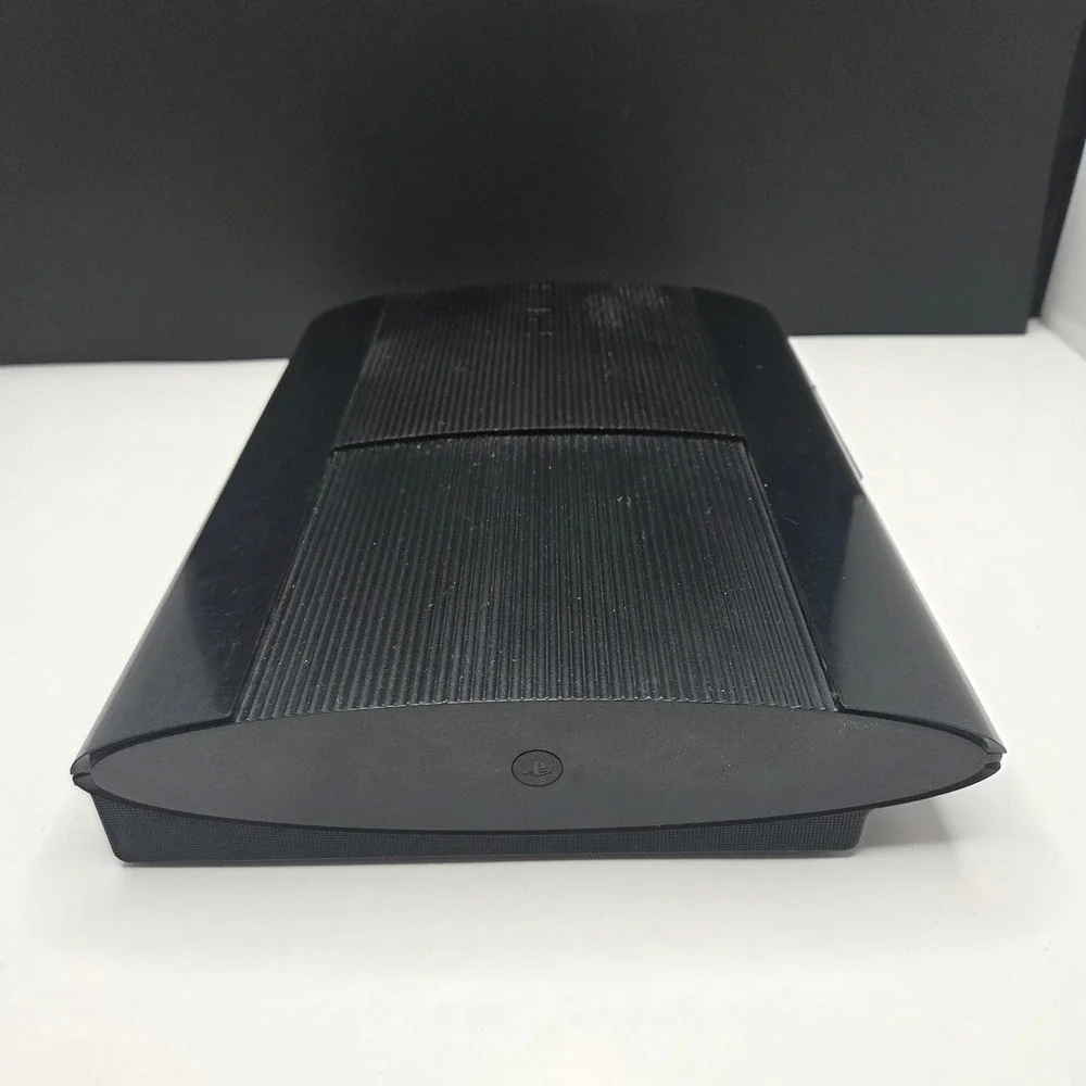 Sony PlayStation 3 PS3 Super Slim Console Black HDMI Power Cables Tested